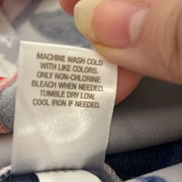 Luxe Carmen Marc Valvo Dress Red,White & Blue Floral Sleeveless Sheath Size 10 - Picture 8 of 8